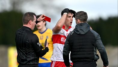 Things get worse for Derry and Shane McGuigan following controversial red card against Roscommon