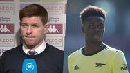 Steven Gerrard hits back at Bukayo Saka after Aston Villa complaints