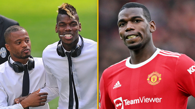 Paul Pogba on the support Patrice Evra provided during bouts with depression