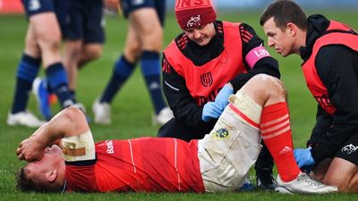 Gavin Coombes suffers worrying injury as Leinster win big at Munster