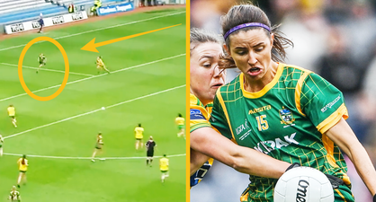 Niamh O’Sullivan gives a lesson in forward play with genius movement for Meath goal