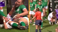 England scrumhalf gets away with clear strike on Ireland’s Michelle Claffey