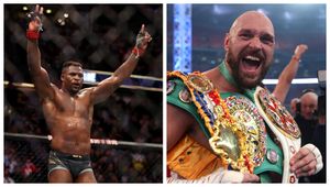 Francis Ngannou Tyson Fury UFC