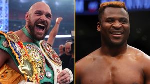 Francis Ngannou Tyson Fury UFC