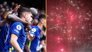 Everton fireworks Chelsea