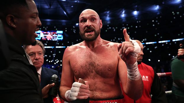 Tyson Fury Man United Brighton