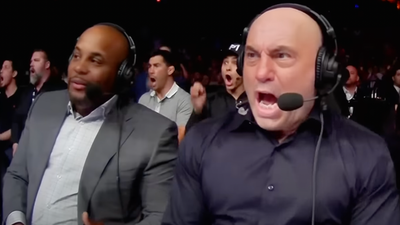 Commentating cage-side, Daniel Cormier missed the UFC knock-out of the year