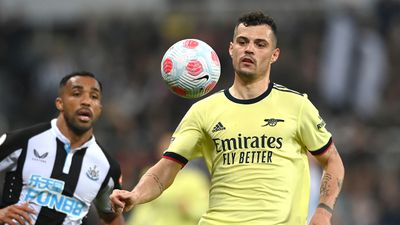 Gary Neville turns on Granit Xhaka after Arsenal star rips into teammates