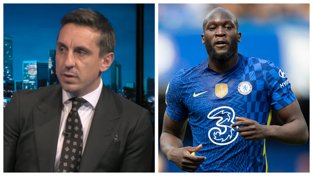 Gary Neville Romelu Lukaku prediction