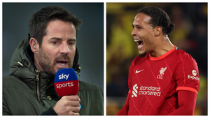 Jamie Redknapp Virgil Van Dijk Liverpool