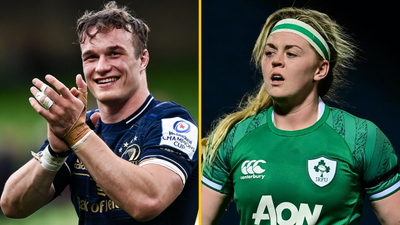 Josh van der Flier and Sam Monaghan win big at Irish rugby awards