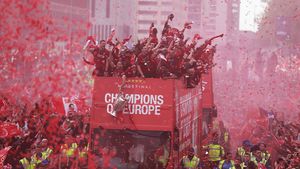 Liverpool victory parade