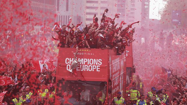 Liverpool victory parade