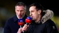 Jamie Carragher reveals Gary Neville’s half-time texts on final day of Premier League season