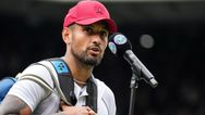 Nick Kyrgios tells reporter ‘I do what I want’ after defying Wimbledon dress code