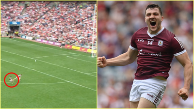 Sweeper keeper system finally exploited as Damien Comer lobs Galway into All-Ireland final