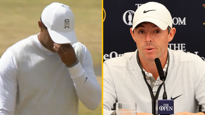 Tiger Woods on Rory McIlroy’s gesture on 18 that caused the damn to break