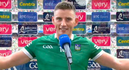 “I just love this place so much” – Gearoid Hegarty gives emotional interview after starring in All-Ireland final win