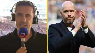 Gary Neville highlights Erik ten Hag decision that ‘backfired spectacularly’ at Brentford