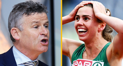 “Or is she? Or is she” – Greg Allen’s frantic commentary perfectly captures Louise Shanahan’s outstanding run