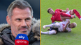 “What do you expect him to do?” – Jamie Carragher defends foul on showboating Richarlison