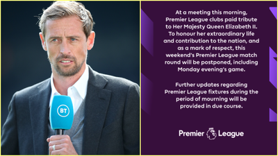 Peter Crouch and Gary Neville believe that Premier League games should not have been postponed