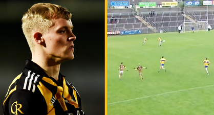 Cian McConville finishes the job for Crossmaglen with the most divine of passes