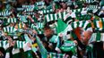 Celtic supporters unfurl provocative banners before Champions League tie