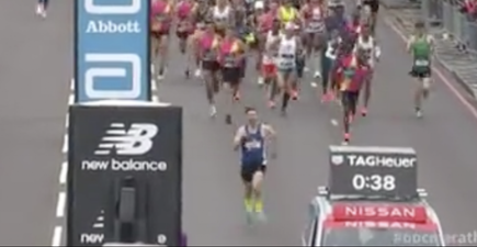 London Marathon sprinter shares his finishing time