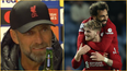 Jurgen Klopp makes “getting drunk” joke after Liverpool hammer Rangers