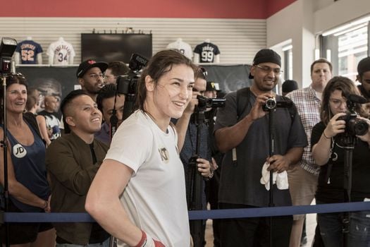 Katie Taylor fight tv