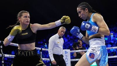 Katie Taylor puts on boxing masterpiece to retain world titles at Wembley Arena