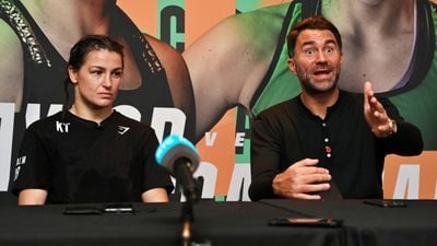 Eddie Hearn had a great answer when asked what if Amanda Serrano said ‘No’ to Croke Park