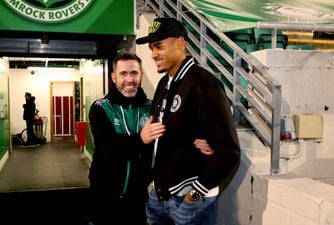 Gavin Bazunu wasn’t going to miss Shamrock Rovers become champions