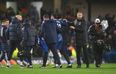 Worrying sight for England as Chilwell leaves Stamford Bridge on crutches ahead of World Cup