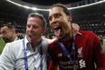 Jamie Carragher responds to Virgil van Dijk’s claim that he wouldn’t start in this Liverpool team