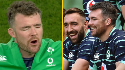 Referee mic picks up classic Peter O’Mahony comeback to Springboks star