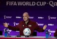 Gianni Infantino kicks off World Cup with scarcely believable, “repulsive” speech