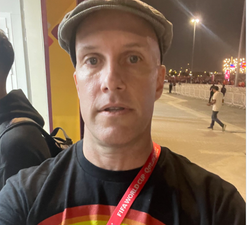 American journalist refused entry to USA v Wales for wearing rainbow t-shirt