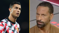 Rio Ferdinand gives live TV reaction to Cristiano Ronaldo’s Man United departure