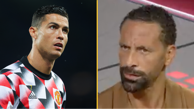 Rio Ferdinand gives live TV reaction to Cristiano Ronaldo’s Man United departure