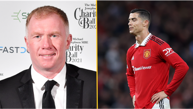 Paul Scholes responds to Cristiano Ronaldo’s Man United departure