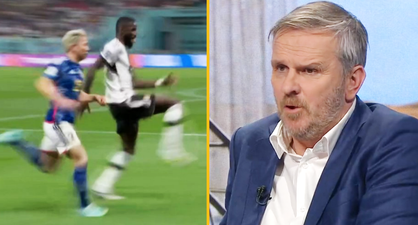 “It’s not acceptable. It was out of order.” – Hamann blasts Rudiger for appearing to disrespect Japanese player