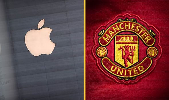 Man United apple