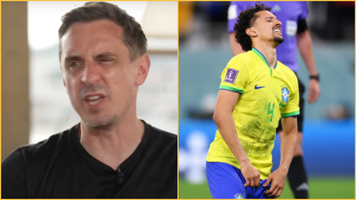 Gary Neville’s Brazil vs Croatia prediction did not age well