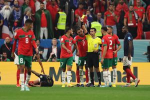 Morocco world cup semi final referee