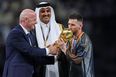 The meaning behind ‘robe’ that was put on Messi for World Cup ceremony