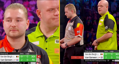 MVG steam-rolls Dimitri Van den Bergh after disagreement at the oche