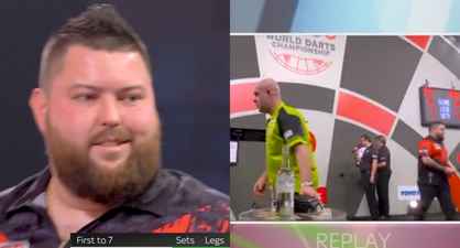 Michael van Gerwen goes to walk off the stage prematurely in moment of Ally Pally confusion