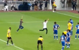 Fans invade pitch and perform Cristiano Ronaldo ‘SIU’ celebration during Saudi league match